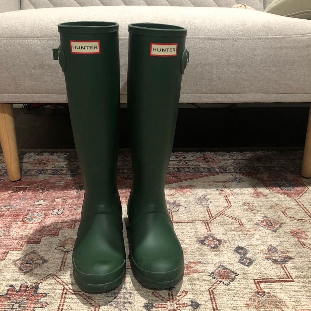 Green Hunter Boots